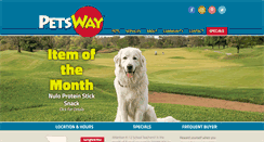 Desktop Screenshot of petsway.com